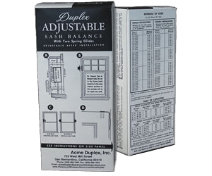 Duplex® Adjustable